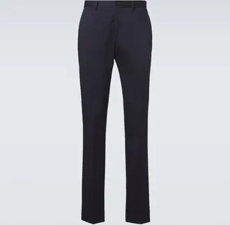 Etro Cotton-blend slim pants