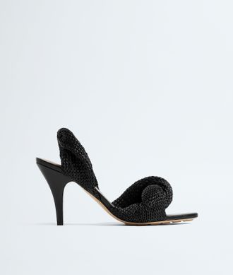 Bottega Veneta Grace Slingback Sandal - Black - Woman - 3