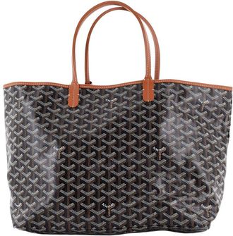 Goyard Saint Louis Tote Coated Canvas Pm (Authentic Pre-Loved)
