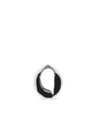 Coperni sculptural earrings - women - Silver Plated - One Size