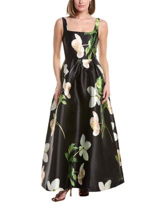 Julia Jordan Mikado Sleeveless Maxi Dress