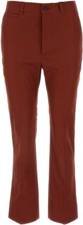 Saint Laurent Red Slim Fit Pant