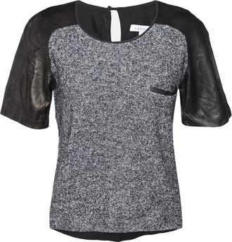 Sandro Top a maniche corte Pre-owned - Nero