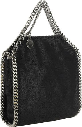 Stella McCartney Tiny Shaggy Top Handle Bag - Black