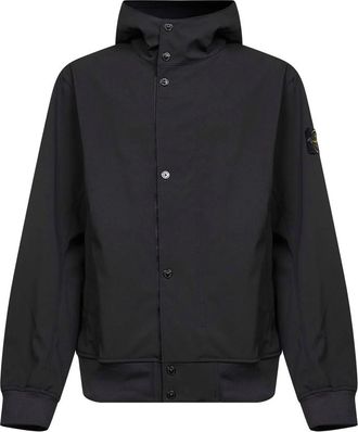 Stone Island Hooded Zip-up Jacket