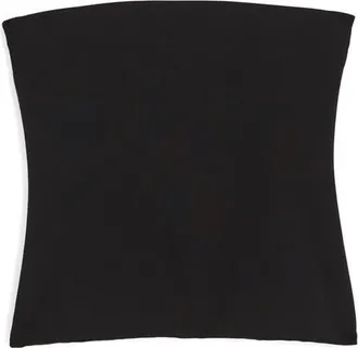 Madewell Knit Tube Top in Jet Black at Nordstrom, Size Xx-Large