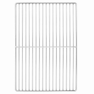 vidaXL Rejilla De Parrilla Plateado 47 X 32.5 Cm Acero Inoxidable Vidaxl
