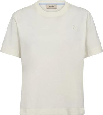 Mos Mosh T-shirts - Dames - T-shirts - Beige - XL - Tops