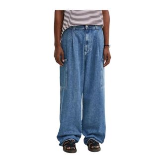 Sunnei Sunnei, Jeans, Heren, Blauw, XL, Katoen, Loose-fit Jeans