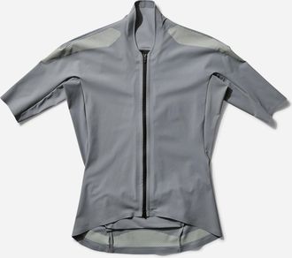 Johanna Parv Women s Zip Top Grey / Lime Cream