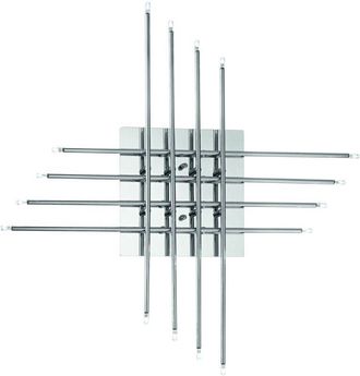 Dmora L&aacute;mpara De Pared Cervere, Plata