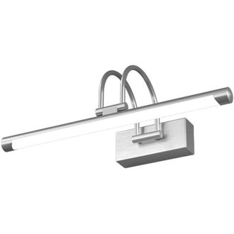 Top-Light Top-light - Applique Contemp Heat Metallo Nichel Diffusore Acrilico Led 10W Luce Naturale