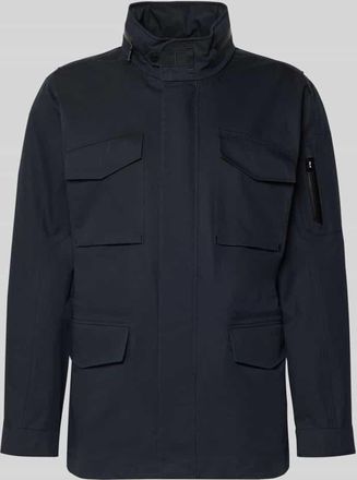 G-Lab Jacke mit Stehkragen und Pattentaschen Modell DEFENDER in Marine, Gr&ouml;&szlig;e XXL