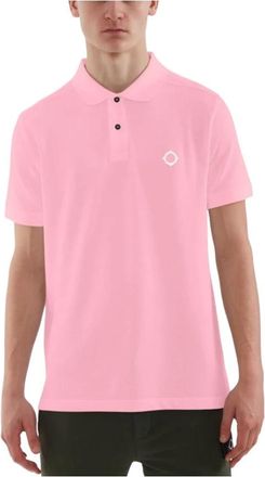 Mastrum Ma.strum, Tops, Heren, Roze, M, Katoen, SS Pique Polo