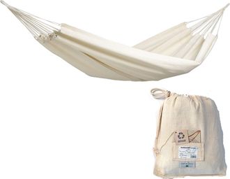 Amazonas Sandals Amazonas Barbados Cotton Double 2 Seat/Person Sized Classic Garden Hammock With Bag - Natura