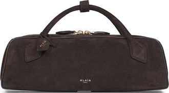Alaia Dames, Tassen, Bruin, Maat: ONE Size Su&egrave;de