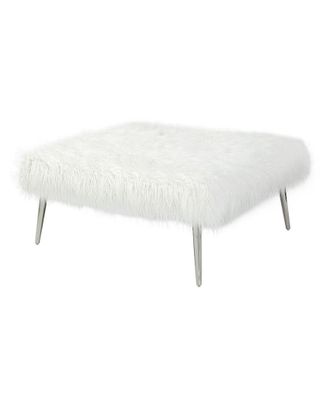 Pangea Home Lammy 36In Square Ottoman