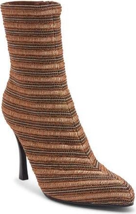 Jeffrey Campbell Weaver Boot in Copper Brocade at Nordstrom Rack, Size 8.5