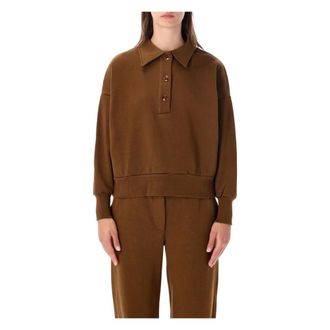 Sessun Blove Fleece - Dames - Sweatshirts & Hoodies - Bruin - Maat: S Fleece
