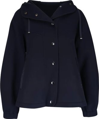 Bogner Cappotto Mariet con cappuccio - Blu