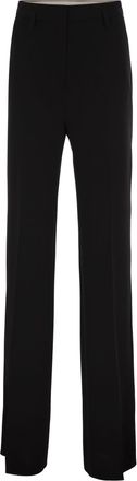 Max Mara Alabama - Uitlopende broek van triacetaat en polyester