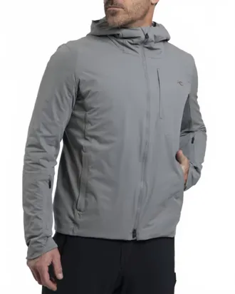 Kjus Frx Insulated Shell Jacket In Gray