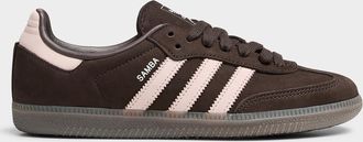 adidas Womens Coffee leather Samba OG sneakers Women