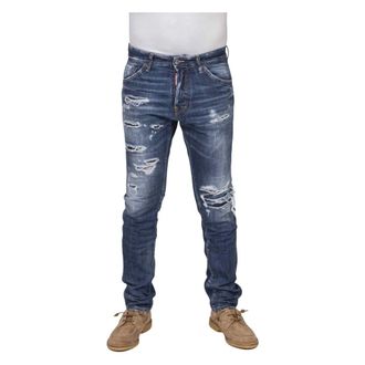 Dsquared2 Slim-fit Jeans, male, Blue, Size: L Teddy Jeans