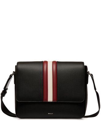 Bally Mythos cross body bag - men - Recycled Nylon/Recycled Calf Leather - One Size - Black