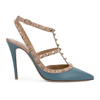 Valentino Garavani Pumps, female, Blue, Size: 6 US Rockstud Pump