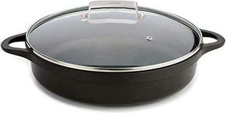 Valira Cazuela Valira Black Ind 32cm Negro Aluminio 5,5 L