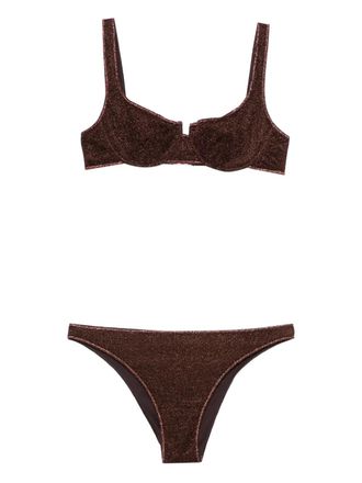Os&eacute;ree glitter bikini - Brown