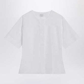 Alexander McQueen Corset Shirt In Poplin