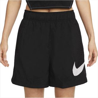Nike (WMNS) Nike Sportswear Essential High-Rise Woven Shorts Black DM6739-010