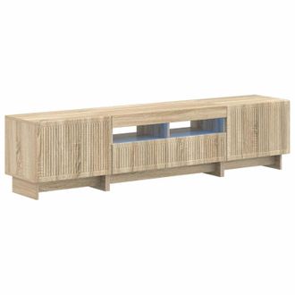 vidaXL Cabinet De Tv Led De 5 Piezas Roble Sonoma Madera De Ingenier&iacute;a Vidaxl