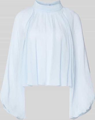 Max & Co. Loose Fit Langarmbluse aus reiner Viskose Modell AFFETTO in Hellblau, Gr&ouml;&szlig;e 32