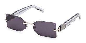 GCDS GD0033 16A Mens Sunglasses Silver Size 54