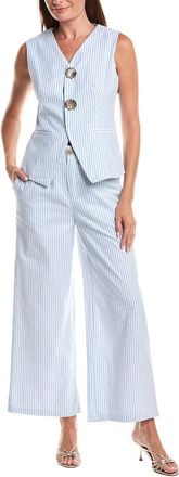 ANNA KAY Anna Kay 2Pc Athens Striped Top & Pant Set