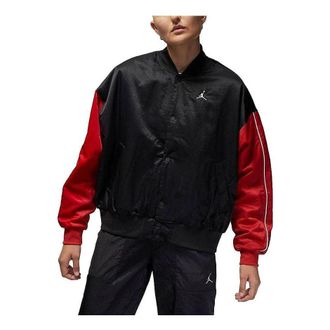 Air Jordan (WMNS) Air Jordan Flight Renegade Jacket Black Red DV1414-010