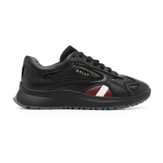 Bally Schoenen, Heren, Zwart, 40 EU, Leer, Dewy Sneakers