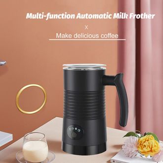 Infinite Espumador De Leche El&eacute;ctrico 4 En 1, Espuma Caliente/fr&iacute;a, 400 W, Recipiente Interior Antiadherente Extra&iacute;ble, Capacidad De 350 Ml, M&aacute;quina Autom&aacute;tica