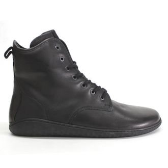 Vivobarefoot Scott IV Full Grain Leather Mens Lace up Boots - UK 8 - US 9 Men - EU 42 - Obsidian - Size:UK 8