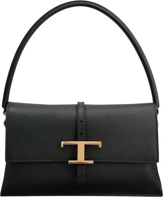 Tod's Black T Timeless Mini Shoulder Bag