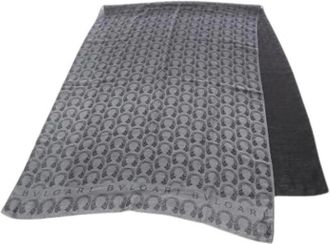 Bulgari Pre-owned Scarves, female, Black, Size: ONE SIZE Pre-owned Cashmere Scarf