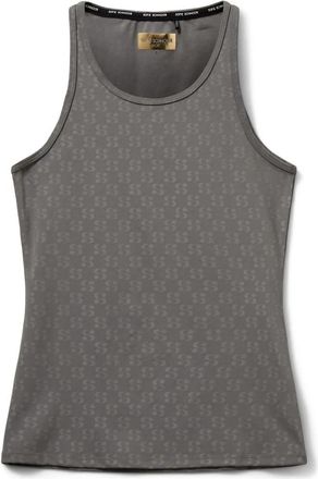 Sofie Schnoor Klassieke Training Top met Stijlvol Logo - Dames - Tops zonder mouwen - Grijs - M - Polyester - Tops