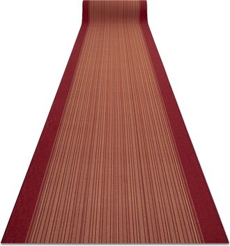 RugsX Rugsx - Alfombra De Pasillo Con Refuerzo De Goma Carnaby Anaranjado 100cm Orange 100x1000 Cm