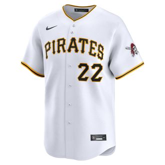 Nike Pittsburgh Pirates Nike Mens Dri-FIT ADV MLB Limited Jersey in White | LM25PTHOPTB-1U2