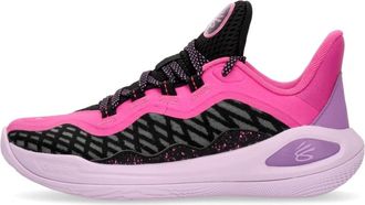 Under Armour Roze/Violet Basketbalschoen - Heren - Sneakers - Paars - 36 EU - Schoenen