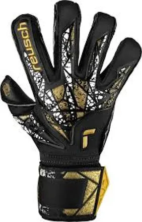 Reusch Fitness, Heren, Zwart, 10 IN, Polyester, Attrakt Gold X Evolution Cut Vingersteun