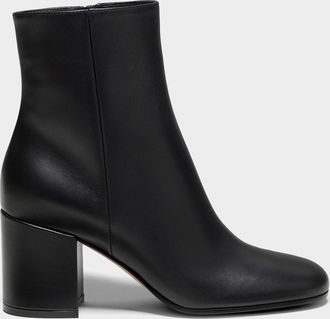 Gianvito Rossi 70mm Joelle Leather Booties